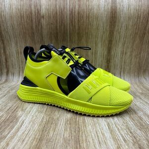 Puma Fenty Rihanna Avid‎ Women's Size 8.5 Neon Yellow Sneakers Shoes 367683-03